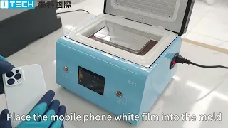 ITECH 3D sublimation vacuum thermal transfer machine can DIY your own Phone case as you want.#dtf