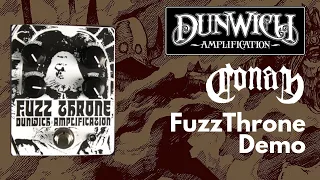 Dunwich Amps FuzzThrone Demo - Conan Tone!