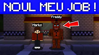 Minecraft FNAF: NOUL MEU JOB !! *Partea 1*