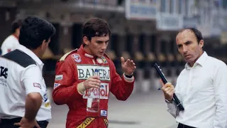 O teste de Senna na Williams, o primeiro na Fórmula 1