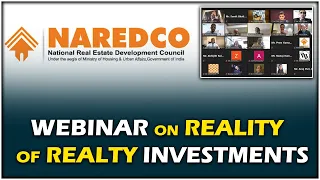 NAREDCO  Webinar on Reality of Realty Investments | Hybiz