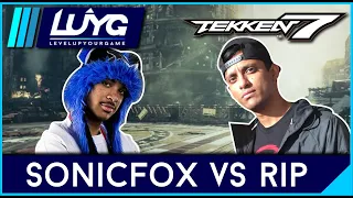 Rip (Law) vs SonicFox (Noctis/Zafina) on Tekken 7 Season 4 Netcode