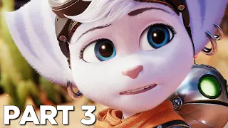 RATCHET AND CLANK RIFT APART PS5 Walkthrough Gameplay Part 3 - SEEKERPEDE BOSS (PlayStation 5)