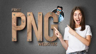 How To Download Free Anything in PNG - Top 5 Websites For Designer's - Graphic Station - [हिंदी में]