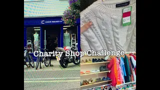 COME CHARITY / THRIFT SHOPPING WITH ME - Full outfit under £20 challenge