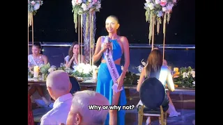 AHTISA MANALO'S ANSWER during the Miss Arete Tagaytay Question and Answer Portion 🇵🇭👑🫶👏
