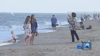 Memorial day weekend off to a strong start at the Virginia Beach Oceanfront