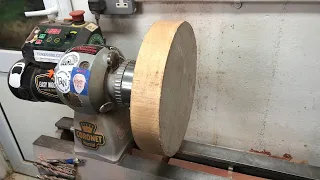 Woodturning - Hot Glue Decorated Sycamore Bowl