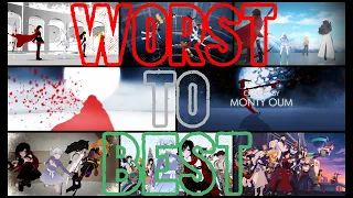 Ranking All The RWBY Openings From Worst To Best (Vol 1-8)