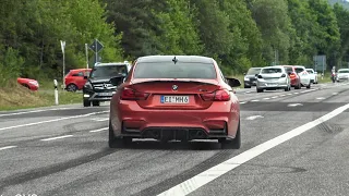 BEST OF CARS LEAVING NURBURGRING TANKSTELLE 2019 - Burnouts, Powerslides, Fails, Funny Moments!