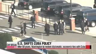 U.S. to restore ties with Cuba after 50 years   미•쿠바 반세기만에 외교관계 정상화 시작