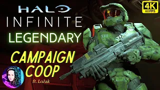 HALO INFINITE - Legendary  Mode - Campaign Coop Walkthrough - Part  1 - PC 4K 60FPS