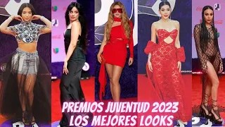 PREMIOS JUVENTUD 2023: los looks más impactantes de la alfombra roja