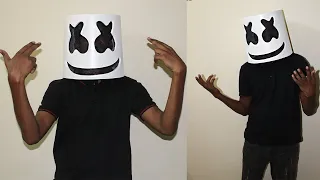 How To Make Marshmello Helmet Using FRP Materials | DIY Marshmello Head