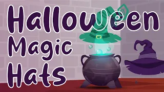 Luna's Halloween Special: Learn 5 Colors with Magic Hats!