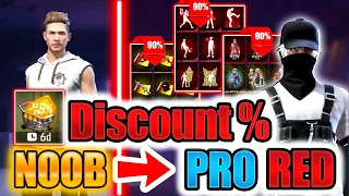 MAX💎DIAMOND *NEW SKIN*👉watch how I transform🔥NOOB to PRO😱 Free Fire Ms Rainbow new event