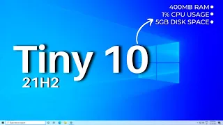 Tiny10 21H2: Windows 10 Lite — How to Download & Install 2023