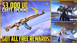 😱 New Lover Biggest Ultimate Spin Crate Opening | Get  Free Extra Rewards For Everyone | PUBGM