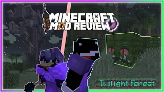 The Twilight Forest is SO EXPANSIVE! Minecraft Mod Review [2]