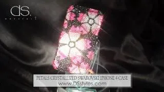 Petals Crystallized Swarovski iPhone 4 Case  from dsstyles.com