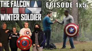 My family watches The Falcon and The Winter Soldier for the FIRST time -s1e5