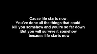 Three Days Grace - Life Starts Now [Lyrics & HQ Audio]