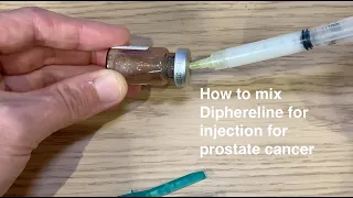 How to mix a Diphereline injection