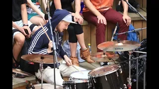 ШУРИК против 13OZMISH. FUNKY DRUMMER BATTLE. ПОЛУФИНАЛ. V1 FESTIVAL 2018