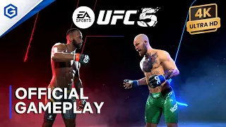 UFC 5 (PS5) GAMEPLAY: LEON EDWARDS vs CONOR MCGREGOR [4K ULTRA HD]