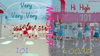 [MASHUP] 이달의 소녀/아이오아이(LOONA/I.O.I) - VERY VERY VERY/HI HIGH