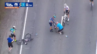 Crash | Women's Westpac Stage 2 | Santos Festival of Cycling 2022