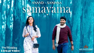 Samayama Song | #HiNanna | @BestPreWeddingSongs  | Anand +Sanjana| AKP | By @ArunStudio - Kakinada