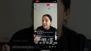 Kenzie Ziegler Apologizing To Fans About Edits On Instagram Live 1/18/21