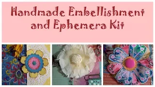 Junk Journal Embellishment and Ephemera Kits - ALL SOLD