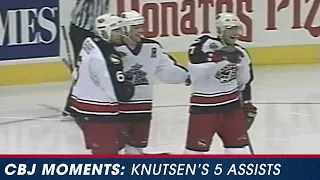 CBJ Moments: Knutsen's Five-Point Game (3/23/01)