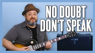 No Doubt Don't Speak Guitar Lesson + Tutorial