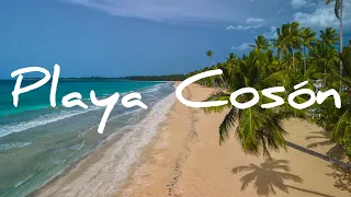 Playa Cosón, Las Terrenas #desdeelaireRD