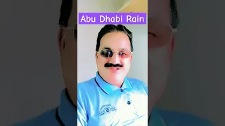 Abu Dhabi Rain #shortvideo #shortyoutubevideo #heavyrain #uae #weather
