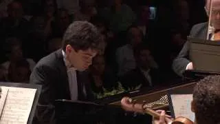 Lahav Shani, piano. J.S Bach Piano Concerto in d. (selections)