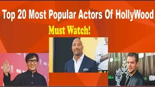 Top 20  Highest  Paid Popular Hollywood Actors 2017