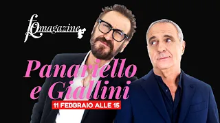 Giorgio Panariello e Marco Giallini, la strana coppia di Rai Tre in diretta con Fq Magazine