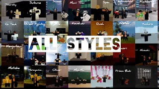 ALL STYLES (Project Baki 2)