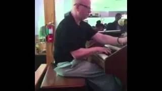 White Guy DESTROYING On Organ!
