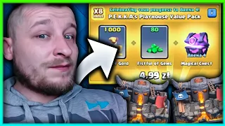 WBIJAMY 4 ARENE A W NAGRODE OTWIERAMY PAKIET Z MAGICAL CHESTEM! CLASH ROYALE POLSKA