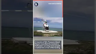 Tourists' Helicopter Crash at Fiji Resort