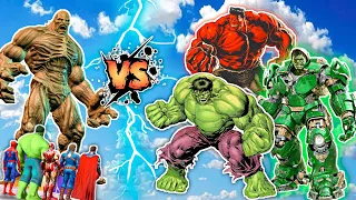 Franklin and Hulk Family save Hulk from Abomination in gtav | GTAV Avengers | A.K GAME WORLD