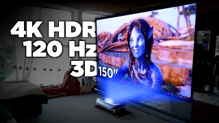 Die Heimkino-Revolution: 150 Zoll 4K 3D HDR in jedem Raum! - AWOL Vision LTV-3500 Pro