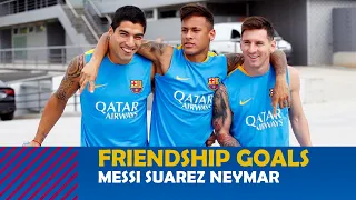 Messi Suarez Neymar | MSN | Friendship goals - Endrendrum Punnagai | Tamil Version