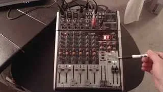 My Mixer Setup, The Behringer Xenyx X1204 USB with FX
