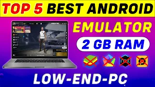 Top 5 Best Emulator For Low End PC Without Graphics Card | Best Emulator For Low End PC 2024